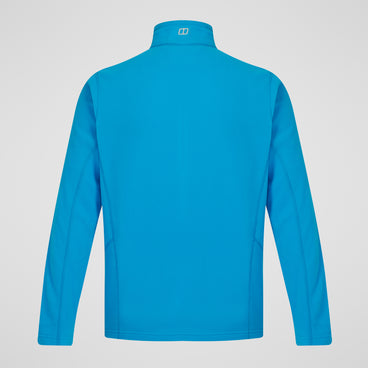 Men's Prism Micro Half Zip Polartec Fleece - Light Blue