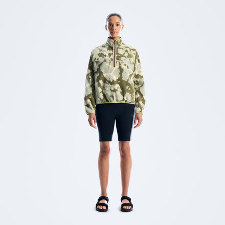 Women's Bamburgh Half Zip Fleece - Green