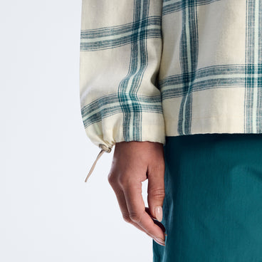 Women's Harthwaite Long Sleeve Shirt - Grey/Blue