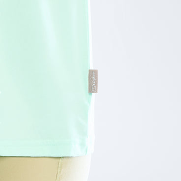 Women's Sketched Blocks Essential Tee - Blue