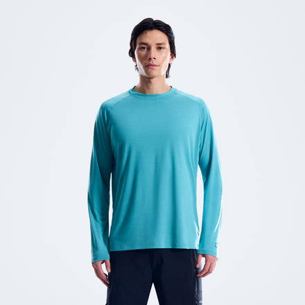 Men's Ivyhill Light Long Sleeve Tech Tee - Blue