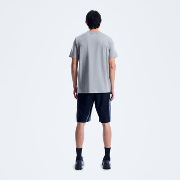 Men's Sketched Blocks Essential Tee - Grey