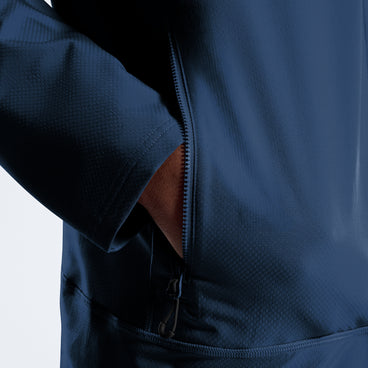 Men's Greenbank Hooded Jacket - Blue