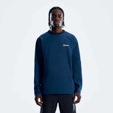 Men's Greenbank Crew Sweater - Hale Navy