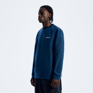 Men's Greenbank Crew Sweater - Hale Navy