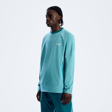 Men's Greenbank Crew Sweater - Calgary Blue