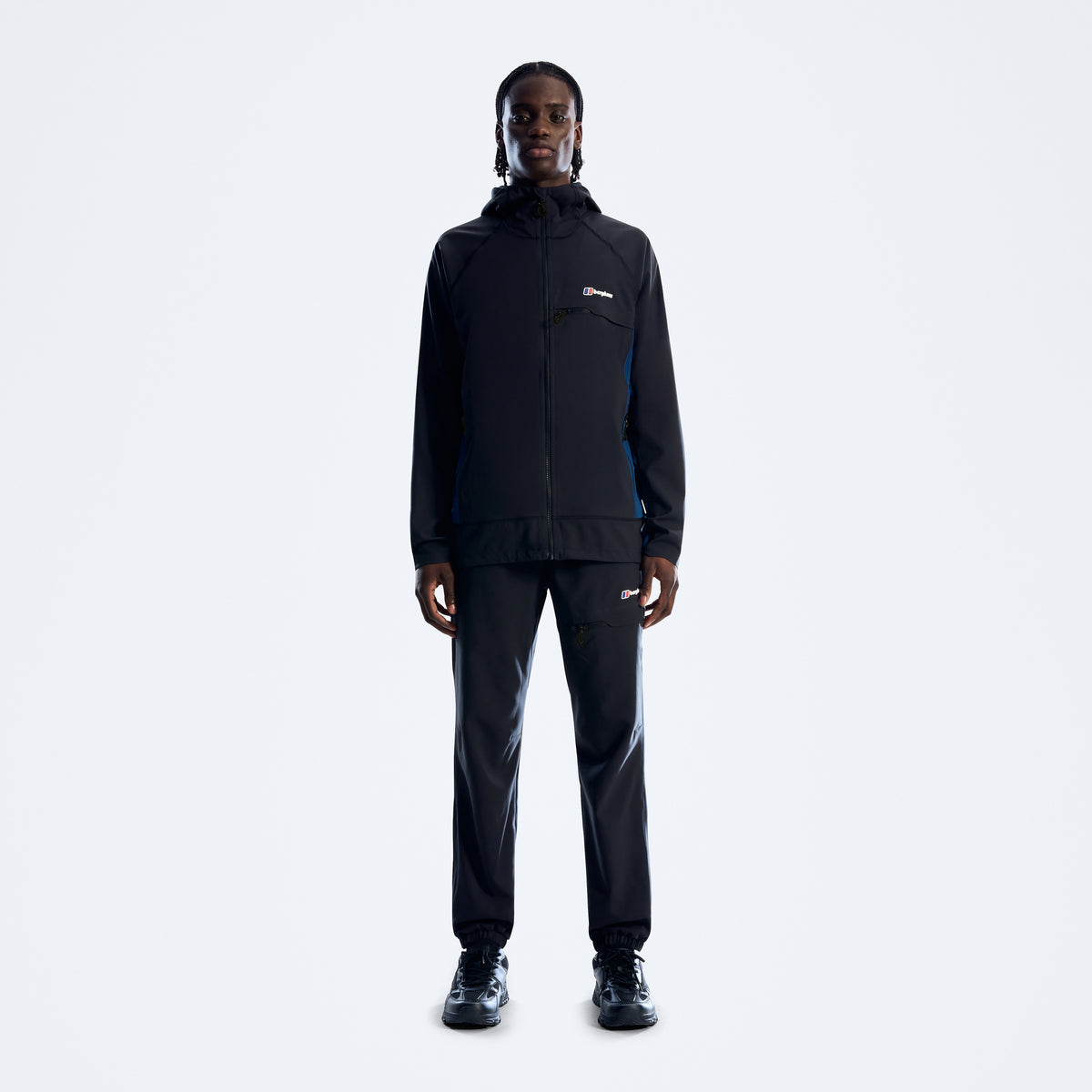 Men's Wavertree Hooded Jacket - Jet Black