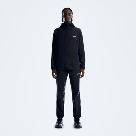 Men's Wavertree Hooded Jacket - Jet Black