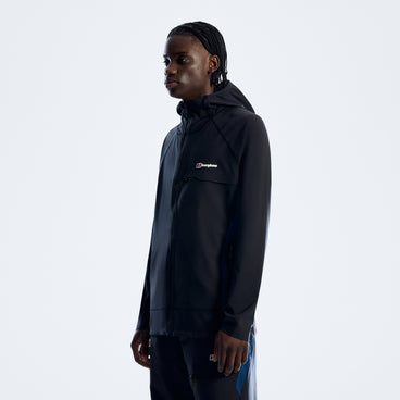 Men's Wavertree Hooded Jacket - Jet Black