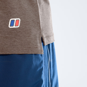 Men's Farndale Tech Tee - Taupe