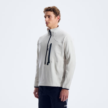 Men's Big Wall Half Zip - Grey