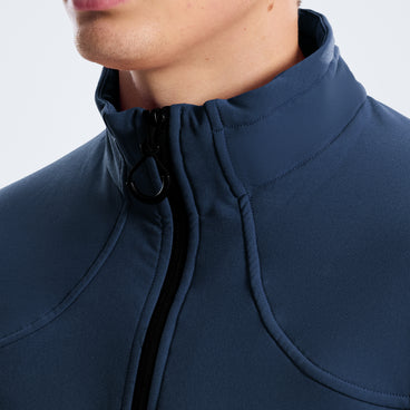 Men's Big Wall Half Zip - Blue