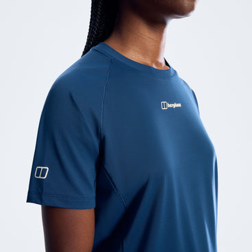 Women's Bowburn Tech Tee - Navy