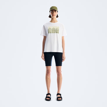 Women's Mountainscape Essential Tee - White