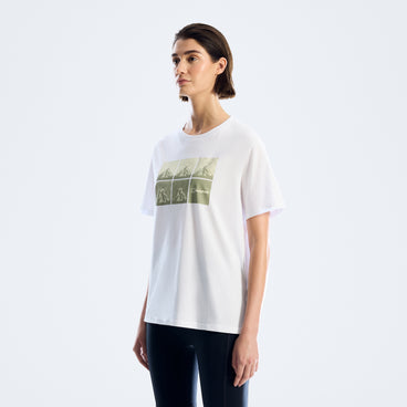 Women's Mountainscape Essential Tee - White