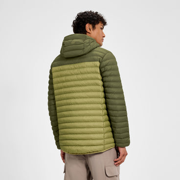 Men's Vaskye Jacket - Dark Green/Light Grey