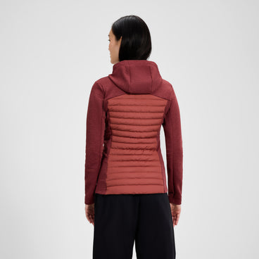 Women's Nula Hybrid Synthetic Insulated Jacket - Red
