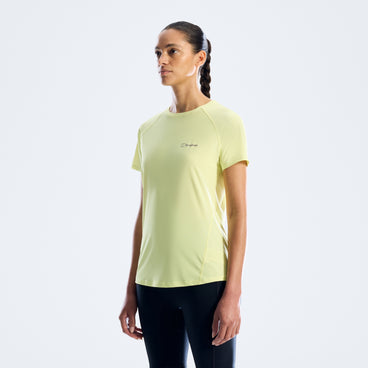 Women's 24/7 Crew Short Sleeve Tech Tee - Yellow