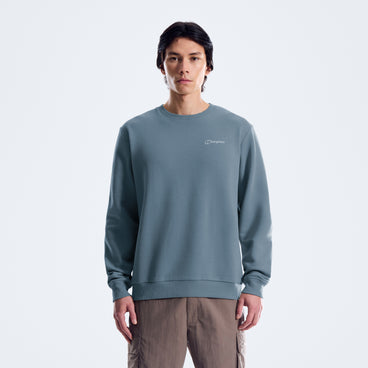 Men's Logo Crew Sweater - Blue