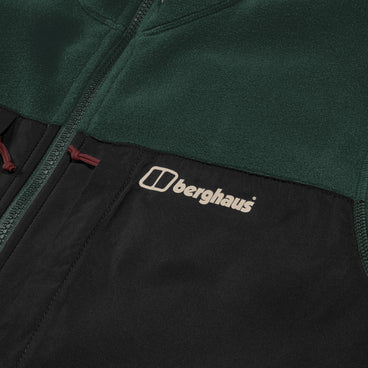 Men's Prism Guide InterActive Polartec Fleece Jacket - Green/Black