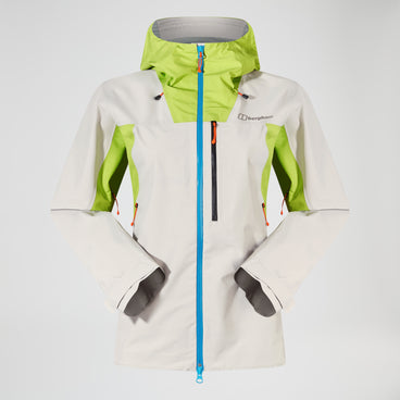 Women's Ridge-Seeker Gore-Tex Waterproof Jacket - Grey/Yellow