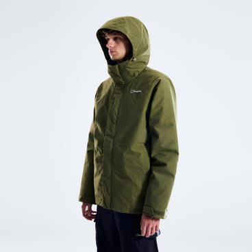 Men's Hillwalker 2.0 Gemini Gore-Tex Waterproof 3in1 Jacket - Cheviot Green/Zephyr