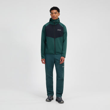 Men's Trawden Hybrid Jacket - Green/Black