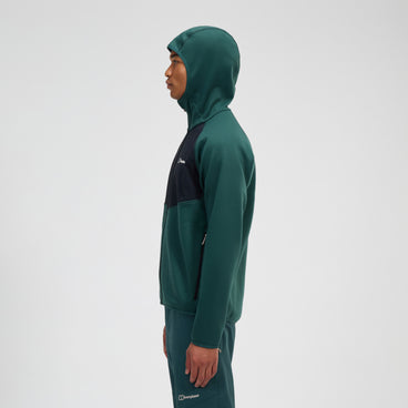 Men's Trawden Hybrid Jacket - Green/Black