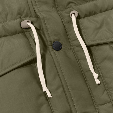 Unisex Lumley Down Jacket - Green/Grey