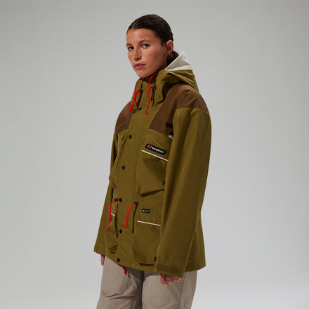 Unisex Trango Gore-Tex Waterproof Jacket - Green/Brown