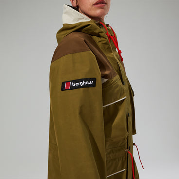 Unisex Trango Gore-Tex Waterproof Jacket - Green/Brown