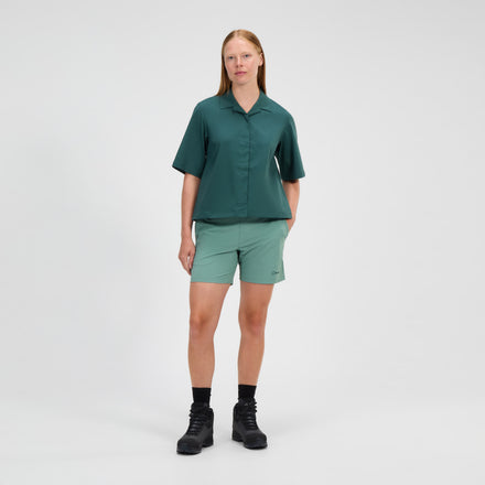 Women's Explorer Short Sleeve Overshirt - Green