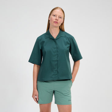 Women's Explorer Short Sleeve Overshirt - Green