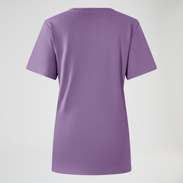 Women's Hill Hazed Short Sleeve Tee - Purple