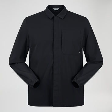 Men's Explorer Long Sleeve Overshirt - Black