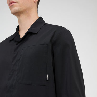 Men's Explorer Long Sleeve Overshirt - Black