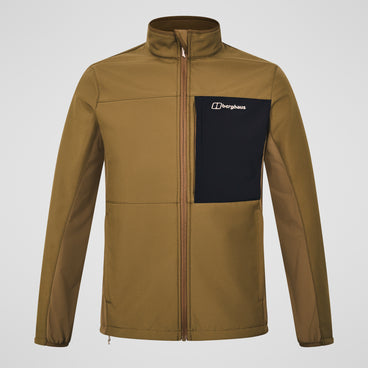 Men's Ghlas 3.0 Softshell Jacket - Brown/Black