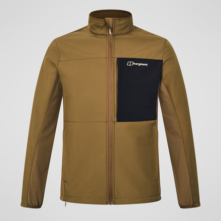 Men's Ghlas 3.0 Softshell Jacket - Brown/Black