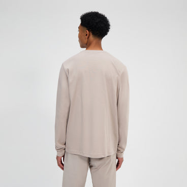 Men's Berghaus Big Logo Long Sleeve Tee - Grey