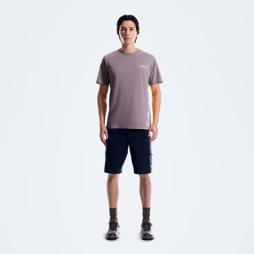 Men's Berghaus Class Logo Tee - Purple