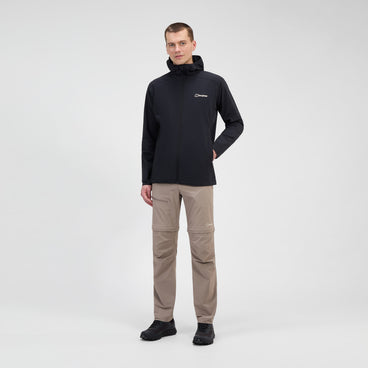 Men's Ridge-Roamer Lite Softshell Jacket - Black