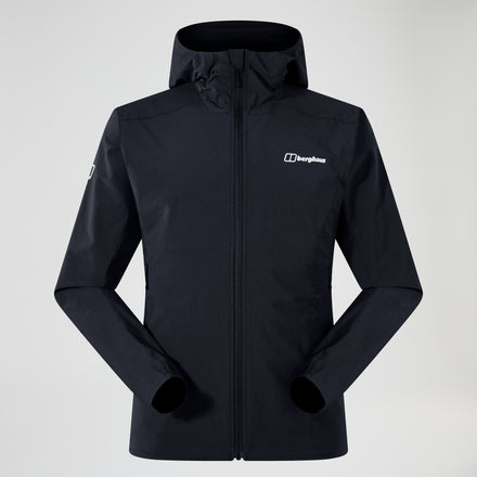 Men's Ridge-Roamer Lite Softshell Jacket - Black