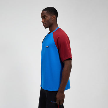 Unisex Storm 25 Short Sleeve Tee - Blue/Red