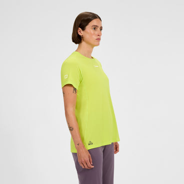 Women's Delta Short Sleeves Tech Tee - Yellow
