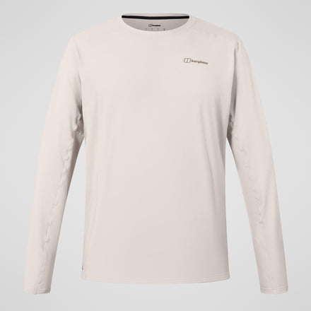 Men's Delta Long Sleeve Tech Tee - Grey