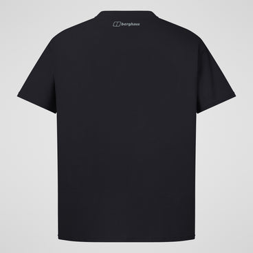 Men's Glitched Blocks Tee - Black