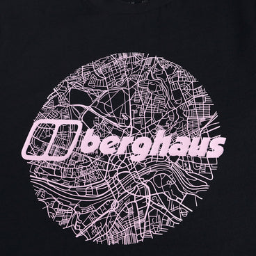 Men's Map Of The Toon Tee - Black
