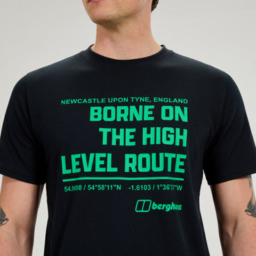 Men's High Level Route Tee - Black
