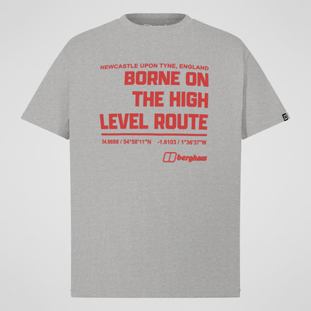 Men's High Level Route Tee - Grey