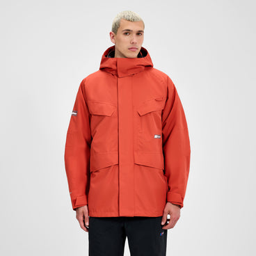 Unisex Volcanism Parka - Orange
